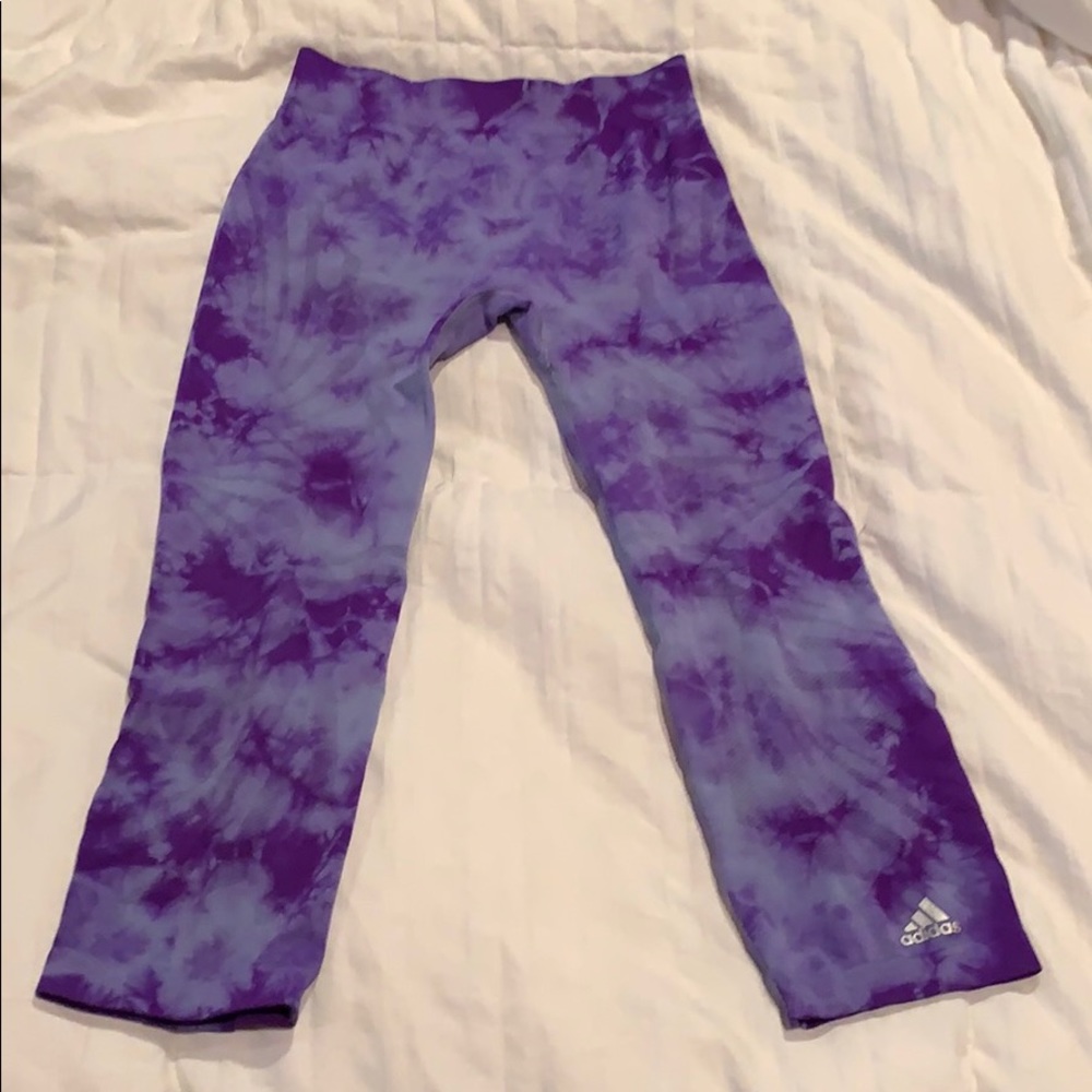 Adidas climalite crop leggings
